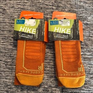 Icebreaker merino wool socks hike